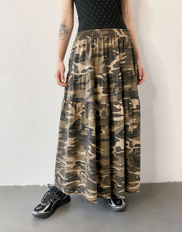 Camouflage Skirt #250411
